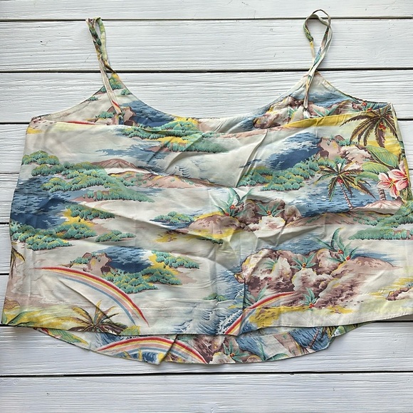 Polo Ralph Lauren Hawaiian Print Camisole sz XL - Picture 5 of 7